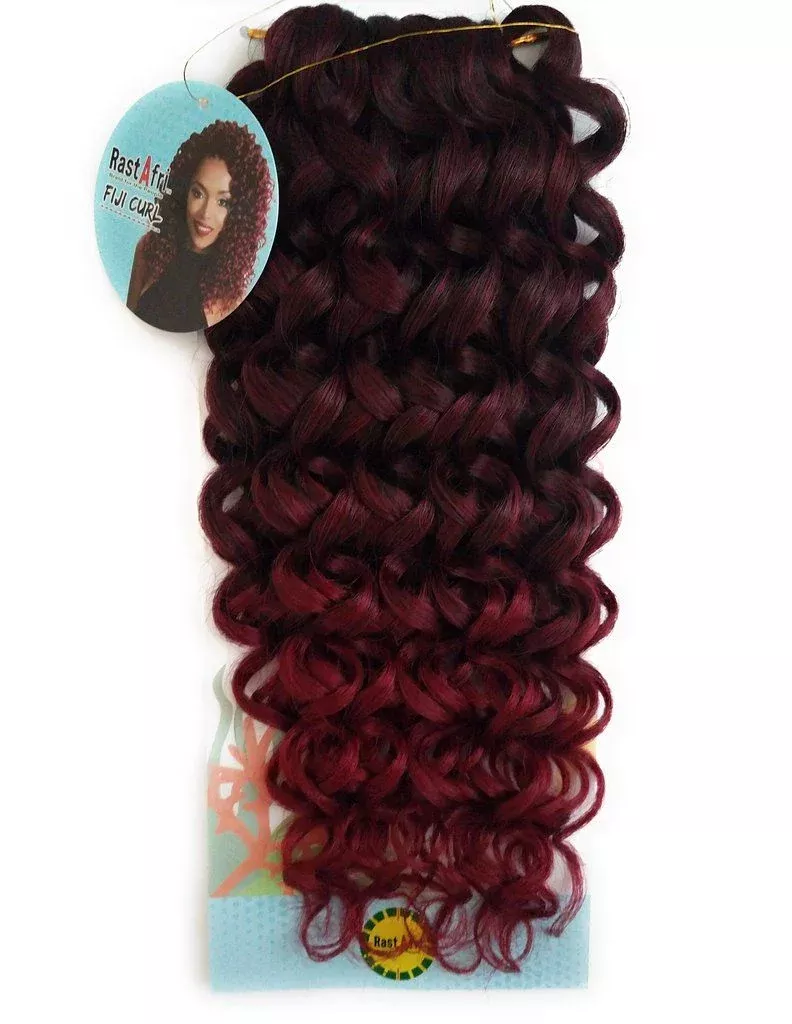 1B/Burgundy Crochet