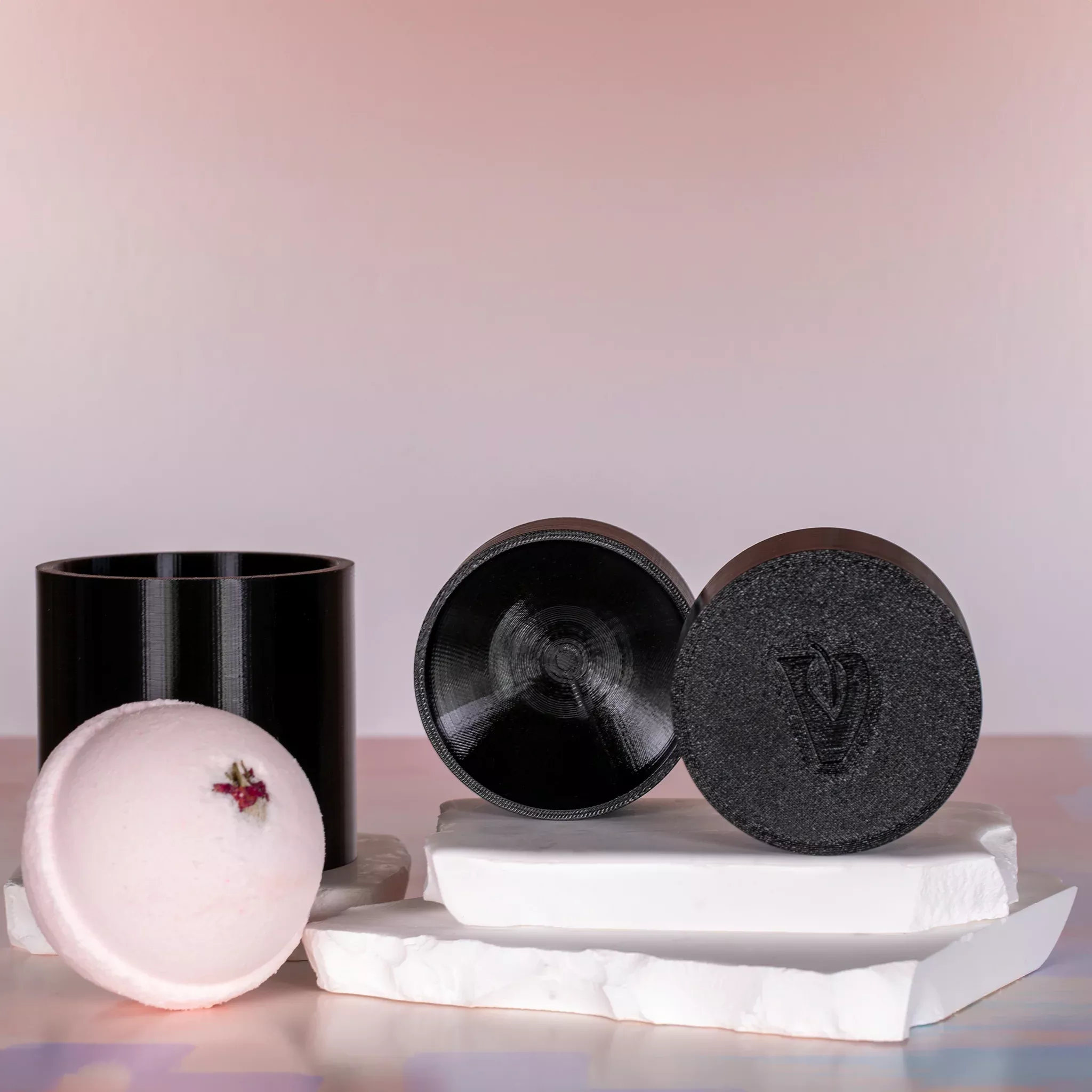 2.5″ Sphere – 3D Printed Bath Bomb Mold