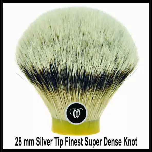 28 mm Silver Tip Finest Super Dense Knot