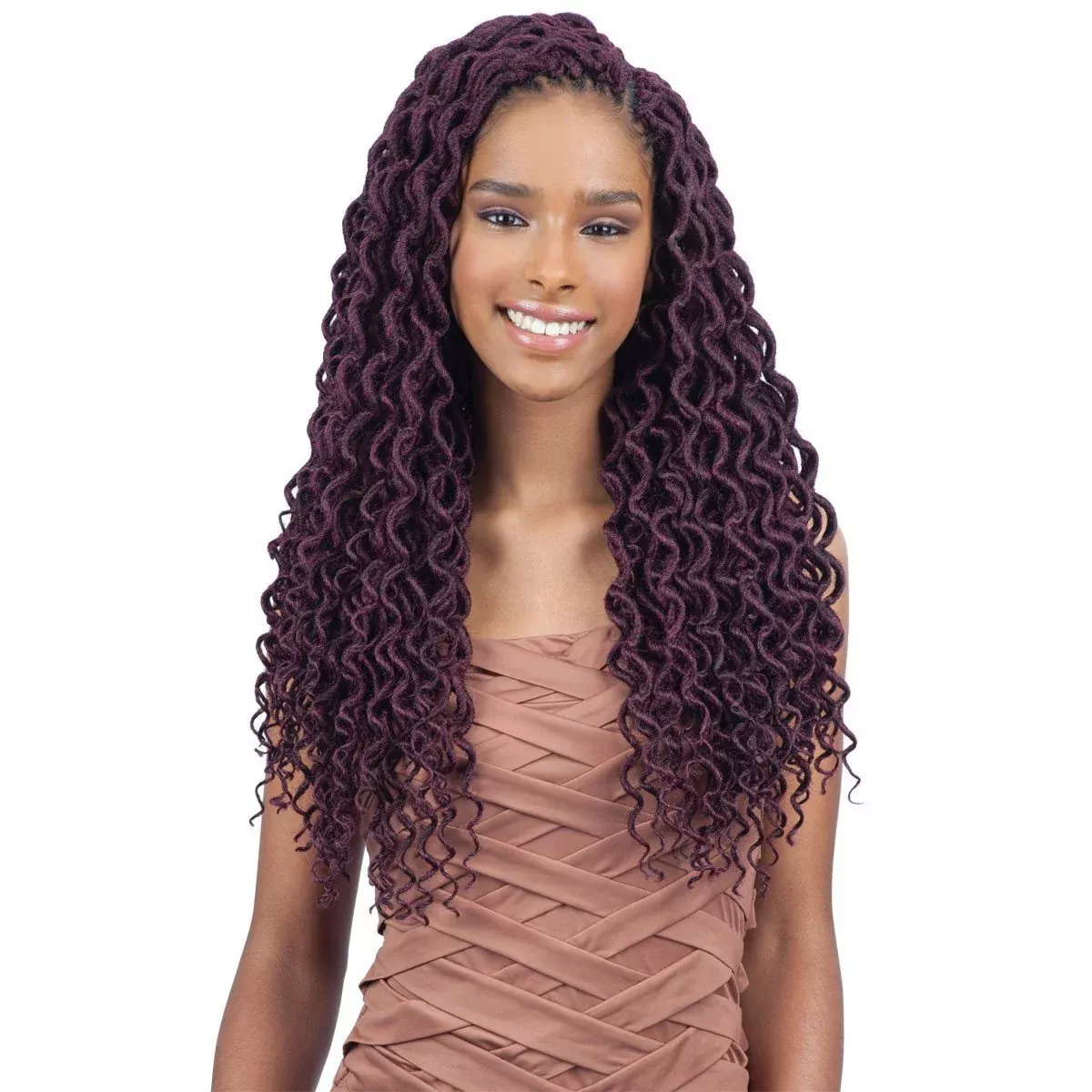 2X SOFT CURLY FAUX LOC 18
