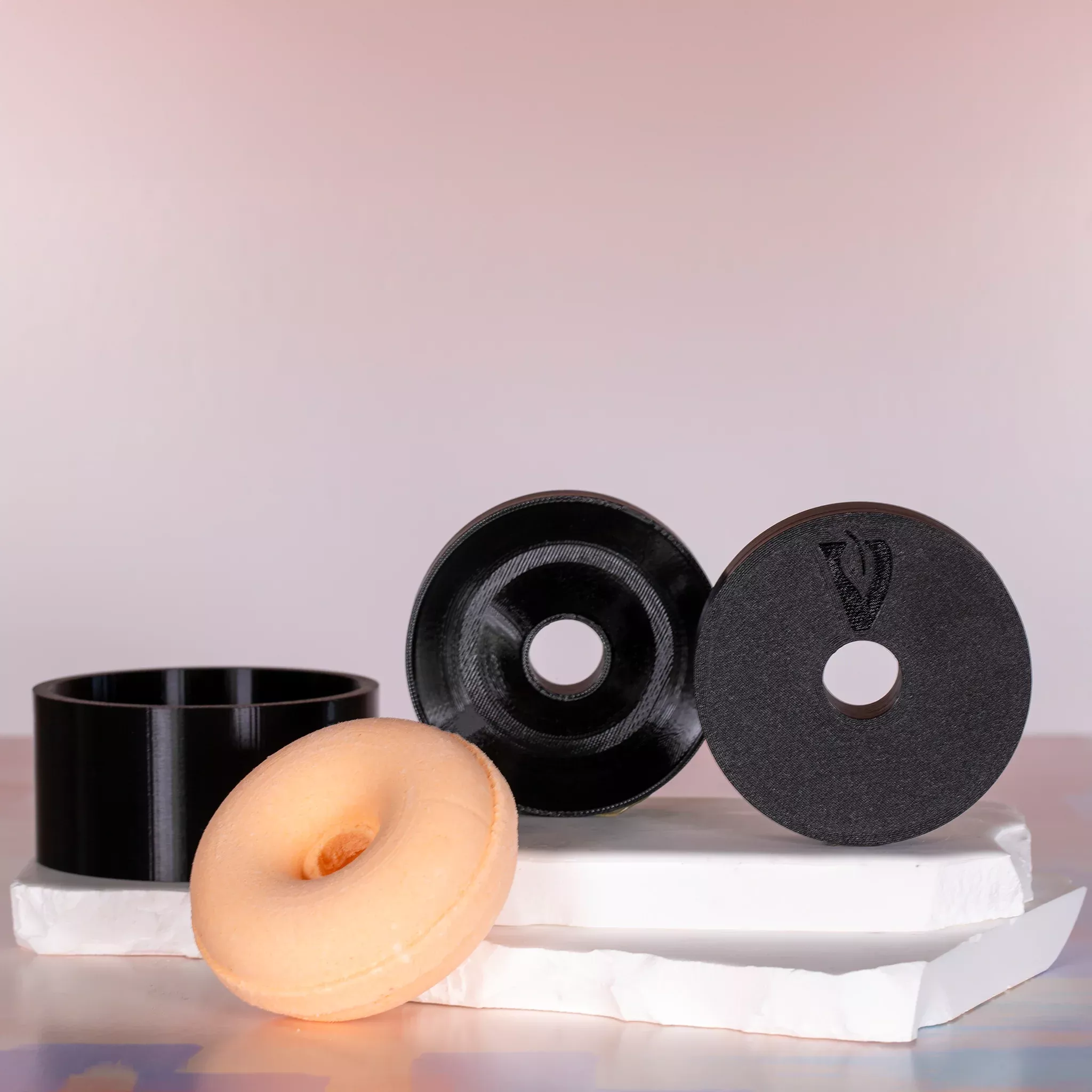 3″ Donut – 3D Printed Bath Bomb Mold