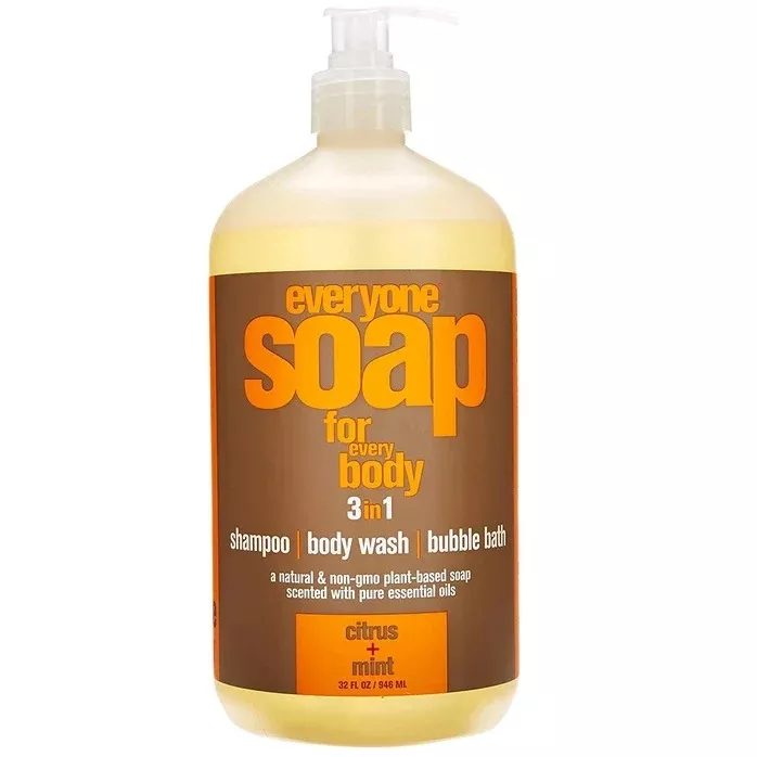 3-in-1 Shampoo, Body Wash & Bubble Bath – Mint & Citrus