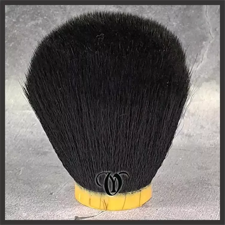 30 mm Synthetic Black As Coal Knot