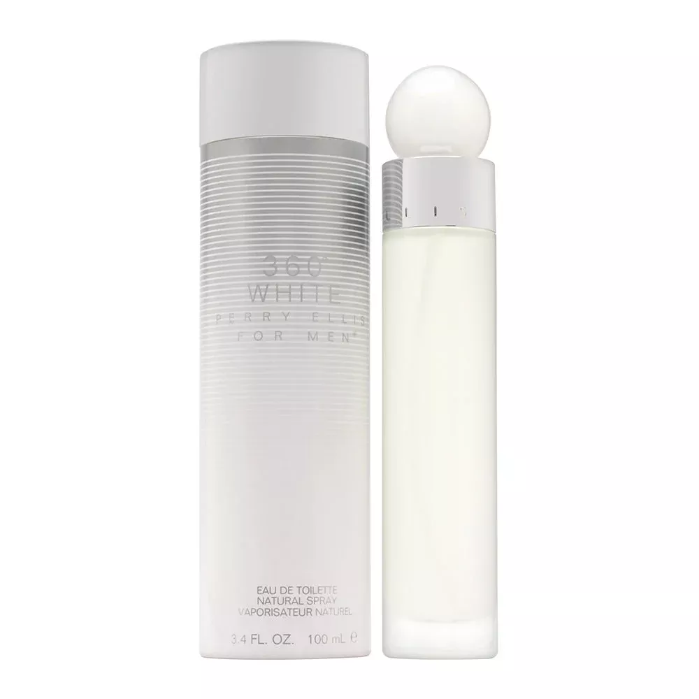 360 White by Perry Ellis for Men 3.4 oz Eau de Toilette Spray