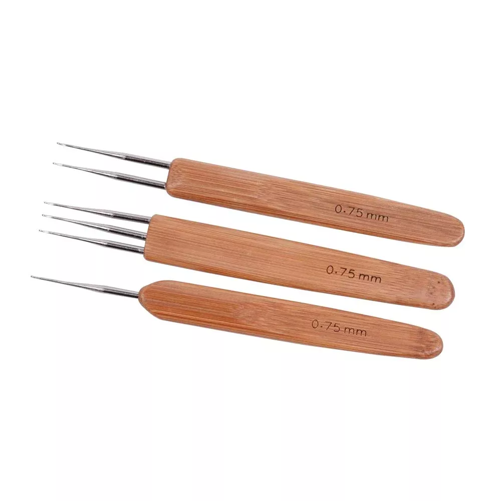 3pcs/Set Dreadlock Crochet Hook for Hair Dreadlock Needle Tool