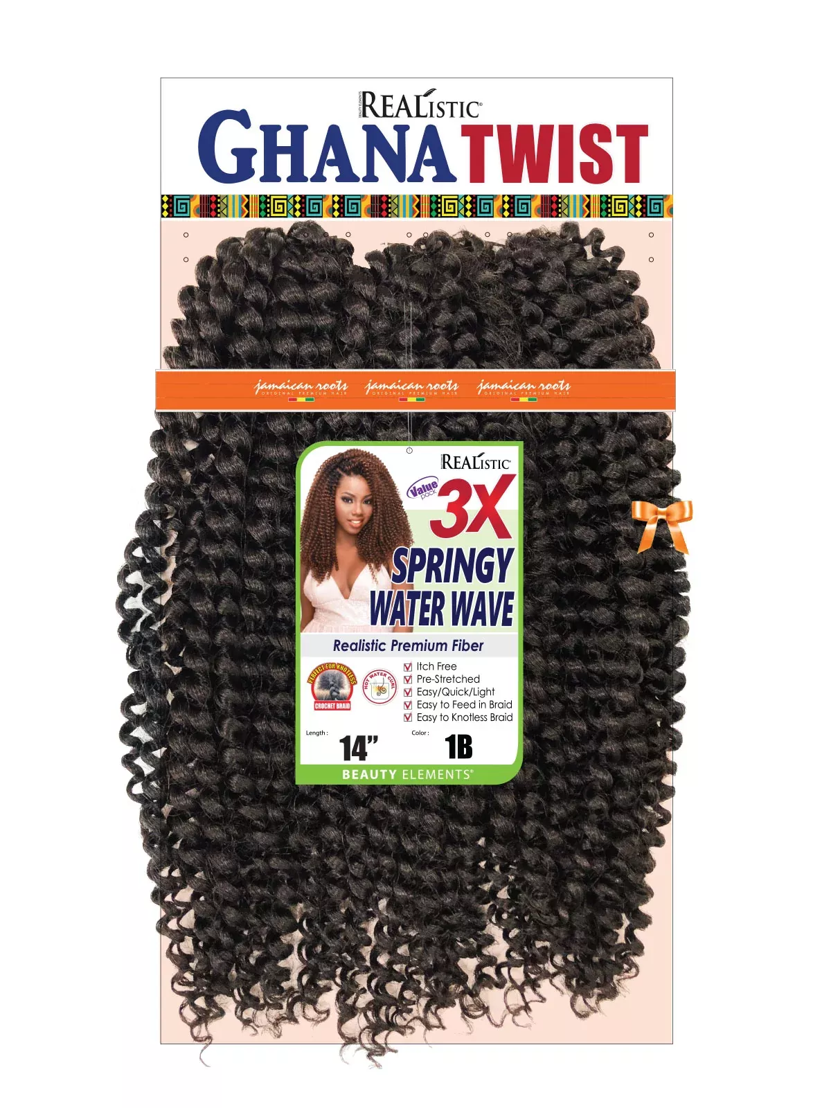 3X GHANA TWIST SPRINGY WATER 14