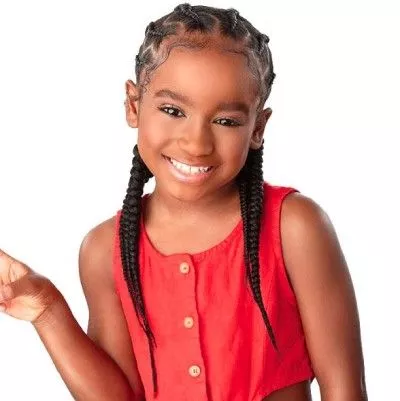 3X X-Pression Kids Pre-Stretched Braid 28 Inch
