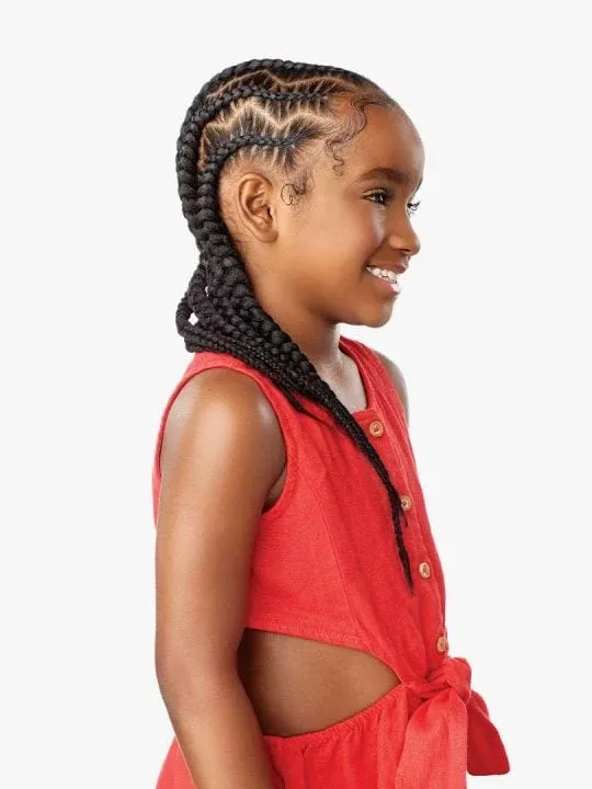 3X X-PRESSION KIDS PRE-STRETCHED BRAID 28″