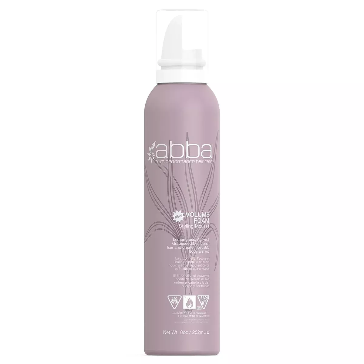 ABBA Volume Foam Styling Mousse