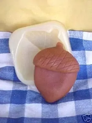 Acorn Small Soap 1 Cavity Silicone Mold 5360
