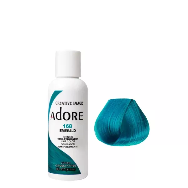 Adore Semi Permanent Hair Color – 168 Emerald