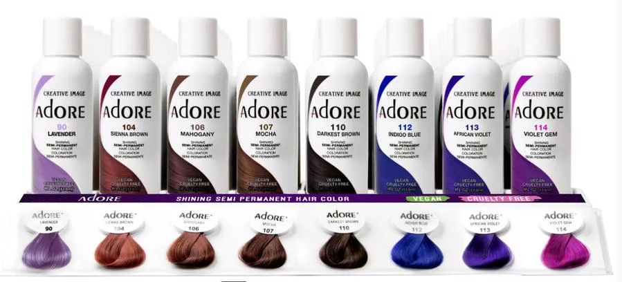ADORE SHINING SEMI-PERMANENT HAIR COLOR 4oz