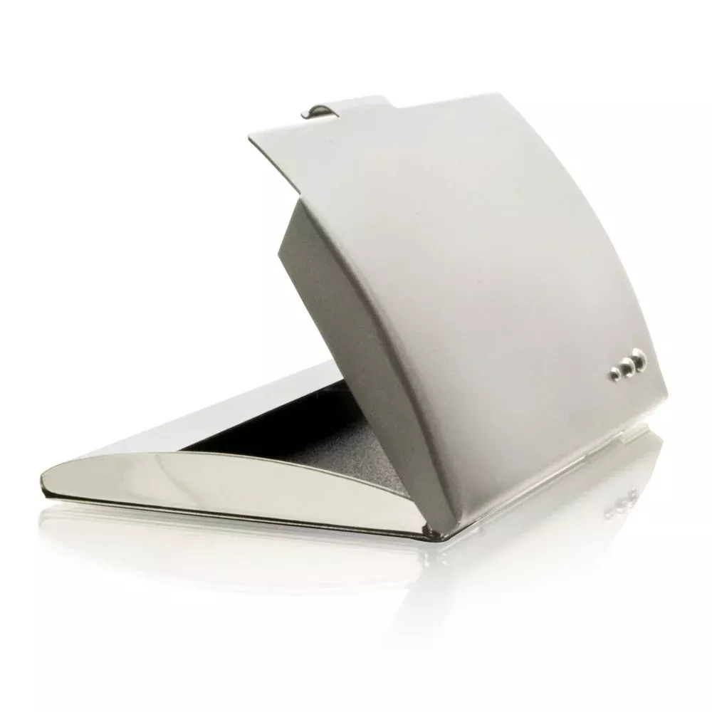 Aeropen Card Case ( Silver / Triple Buttons ) Model No. CC-87S