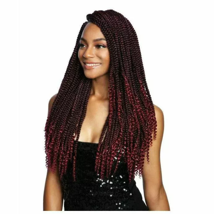 Afri-Naptural: 3X Coily Ends Box Braid 18″ (BOX307)