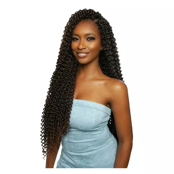 AFRI-NAPTURAL: CARIBBEAN WATER WAVE 30″ (CB3001) CROCHET BRAID