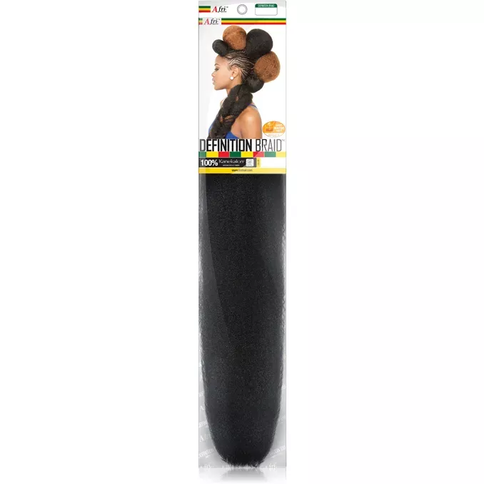 Afri-Naptural:™ Definition Braid™ 100% Kanekalon 80″ (BRD05) – FINAL SALE