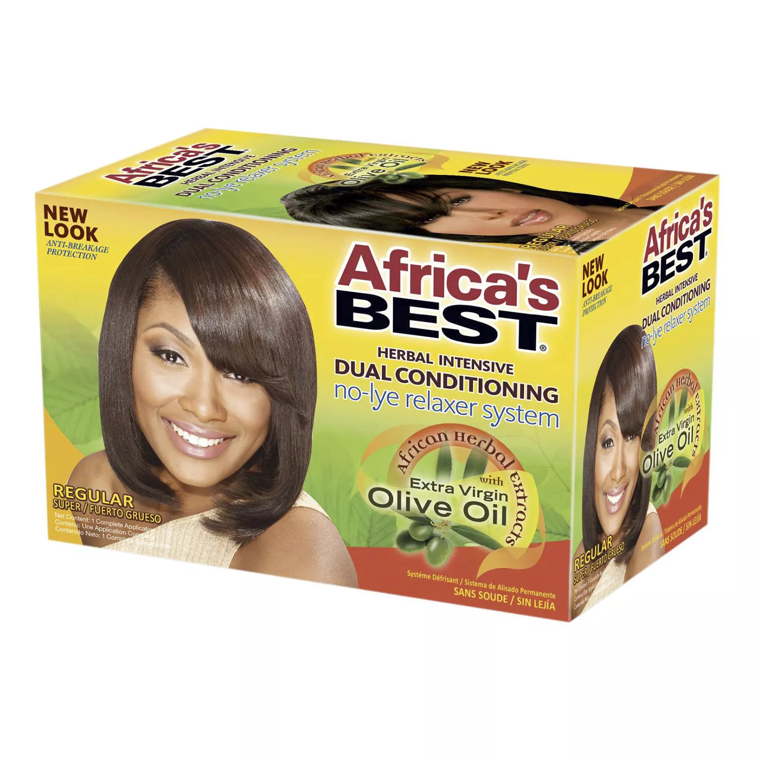Africa's Best Dual Conditioning No-Lye Relaxer System Kit