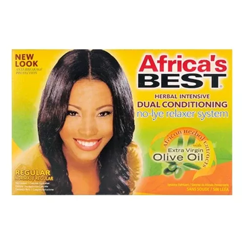 Africa’s Best No-Lye Dual Conditioning Relaxer System Kit