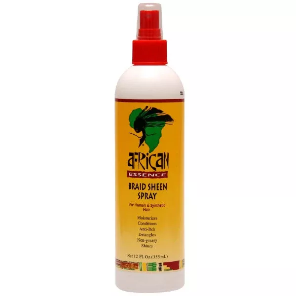 African Essence Braid Sheen Spray 12oz