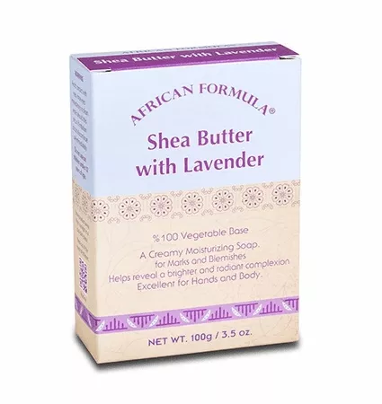 African Formula Shea Butter with Lavender Soap