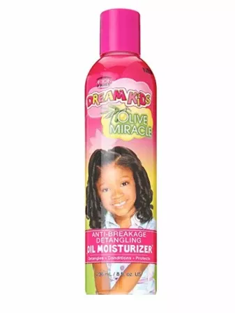 AFRICAN PRIDE DREAM KIDS OLIVE MIRACLE OIL MOISTURIZER 8oz