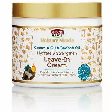 African Pride: Hydrate & Strengthen Leave-In Cream 15oz
