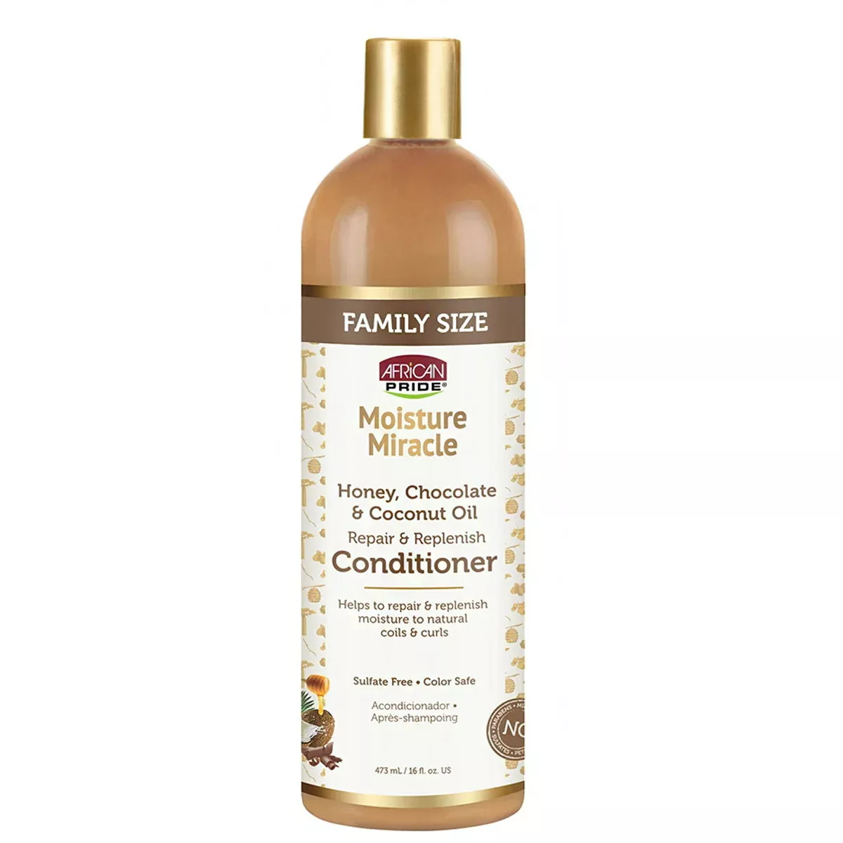 African Pride Moisture Miracle Repair & Replenish Conditioner 16oz