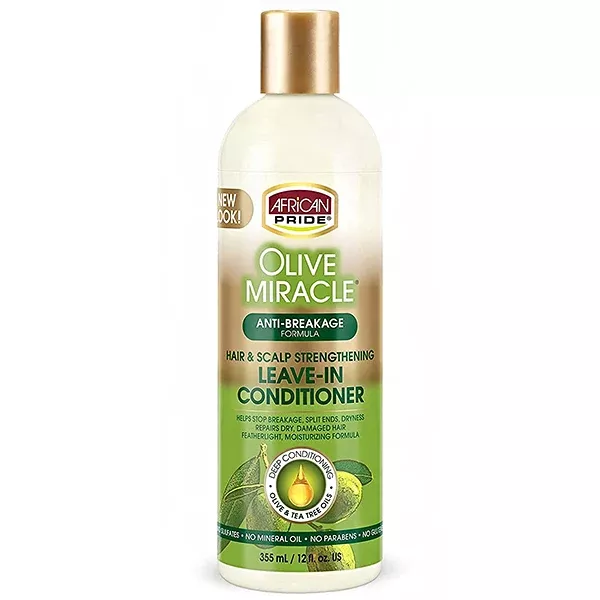 African Pride Olive Miracle Leave-In Conditioner 12oz