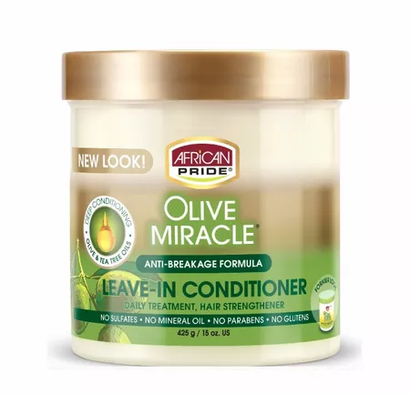 African Pride Olive Miracle Leave In Hair Conditioner
