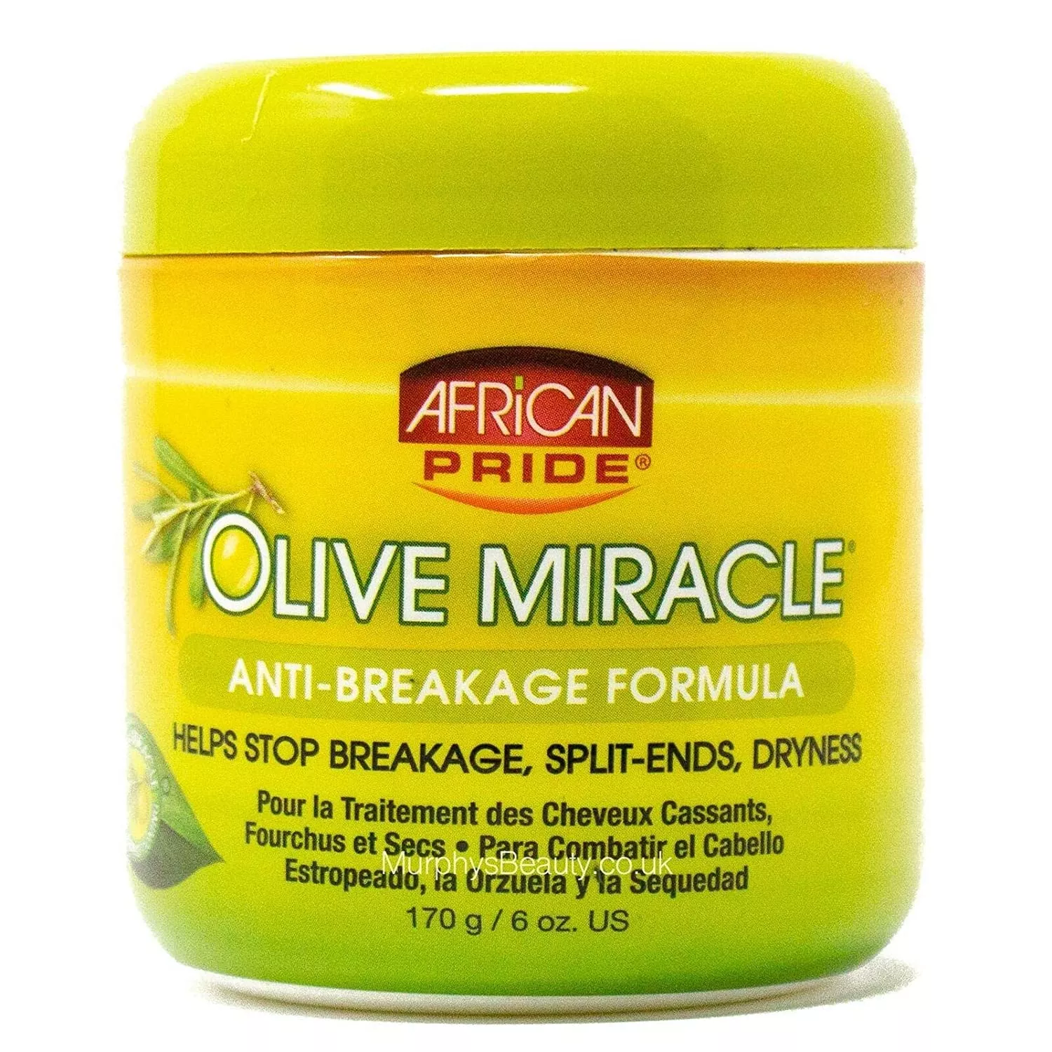 AFRICAN PRIDE OLIVE MIRACLE STRENGTHENING STREATMENT 6oz