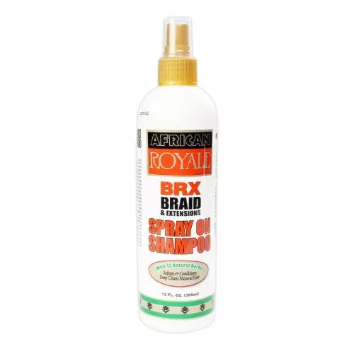 African Royale BRX Braid Spray on Shampoo 12oz