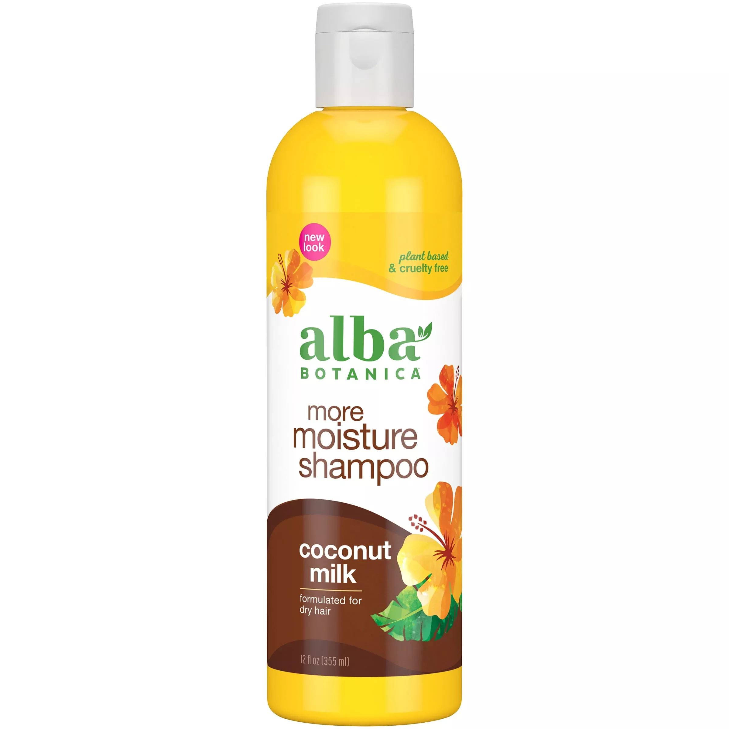 Alba Botanica, More Moisture Shampoo, Coconut Milk, 12 fl oz (355 ml)