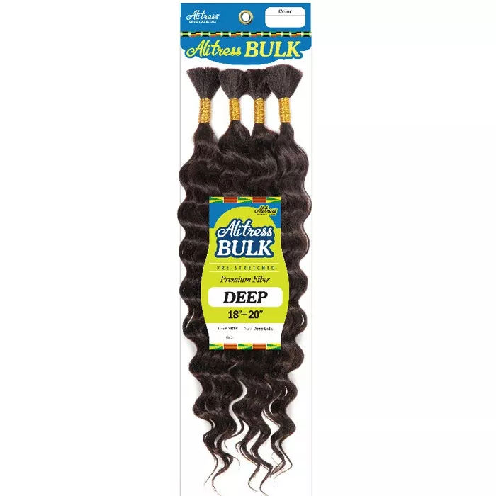 Ali Tress Bulk Pre-Stretched Braids – DEEP BULK 18-20″