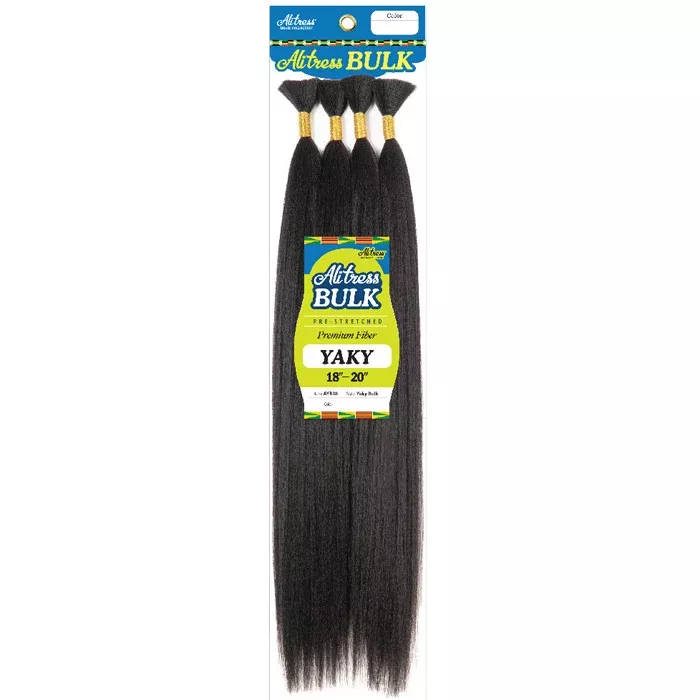 Ali Tress Bulk Pre-Stretched Braids - YAKI BULK 18-20"