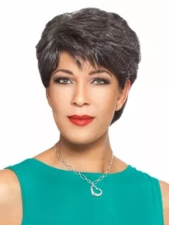 ALICIA FOXY SILVER HAND STITCHED WIG- ELIZABETH
