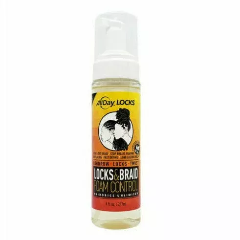 All Day Locks & Braid Foam Control 8oz