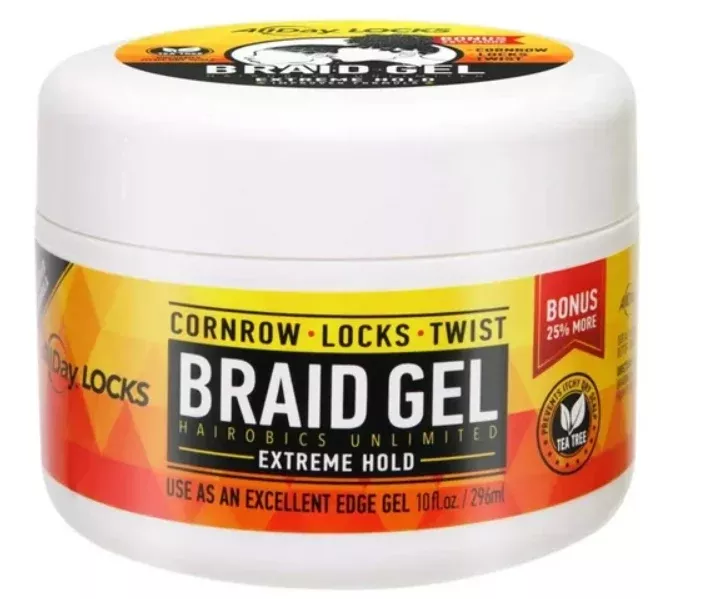 All Day Locks Braid Gel Extreme Hold