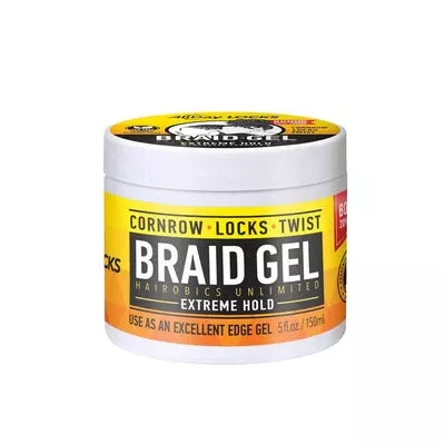 ALLDAY LOCKS BRAID GEL EXTREME HOLD 15 Oz (PC)
