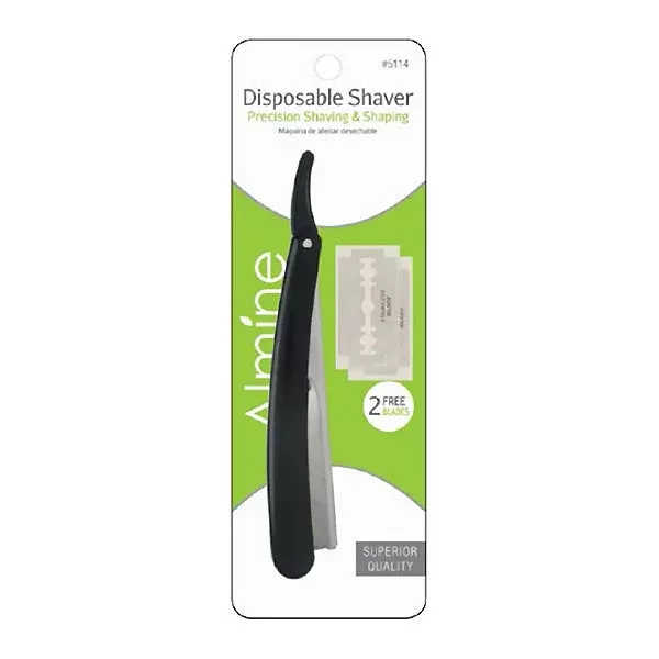 ALMINE DISPOSABLE SHAVER W/2 BLADE [5114]