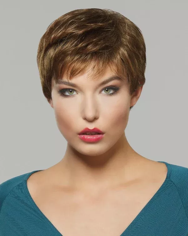 Amber Synthetic Wig by Henry Margu