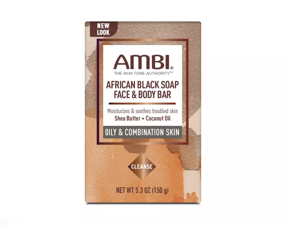 Ambi African Black Soap Face & Body Bar