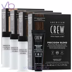 American Crew Precision Blend Natural Grey Blending Hair Color with Developer