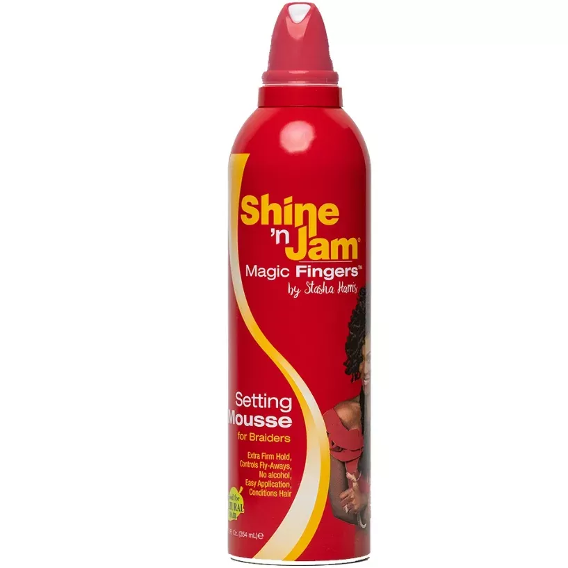 Ampro: Shine ‘n Jam Magic Fingers Setting Mousse 12oz