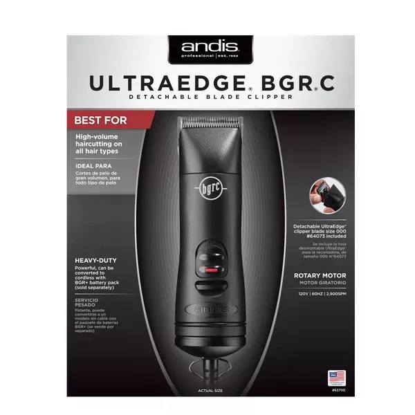 ANDIS BGRC Detachable Blade Clipper