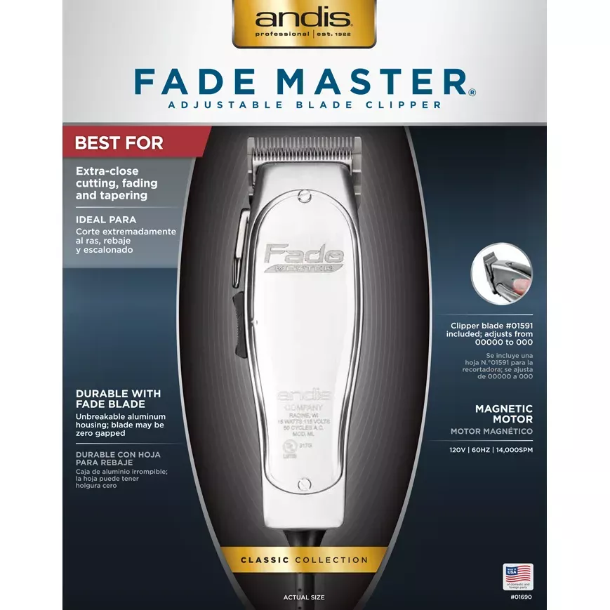 ANDIS Fade Master Adjustable Blade Clipper