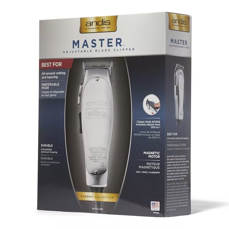 ANDIS IMPROVED MASTER CLIPPER WITH FADE BLADE