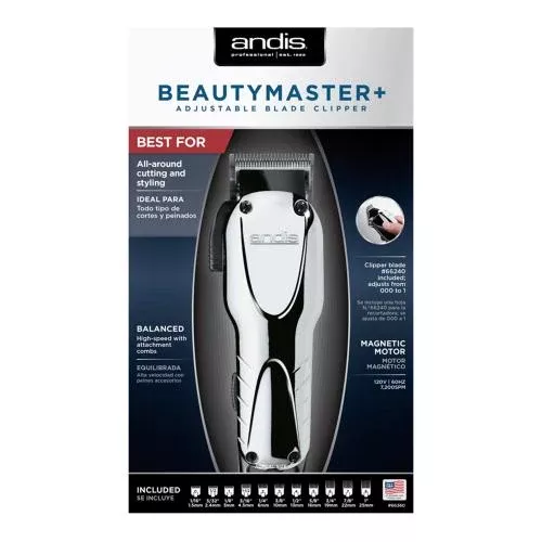 Andis Professional Beauty Master+ Adjustable Blade Clipper