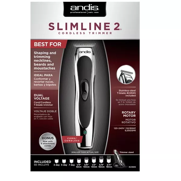 ANDIS Slimline 2 T-Blade Trimmer