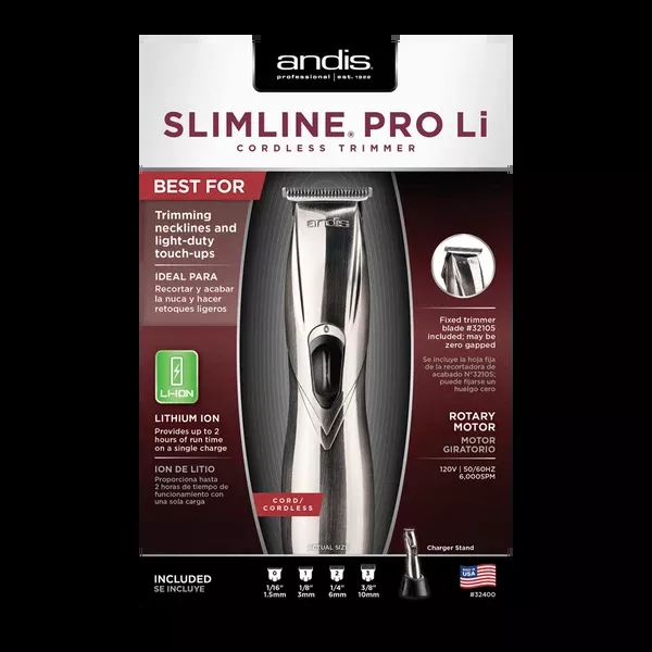 ANDIS Slimline Pro Li T-Blade Trimmer