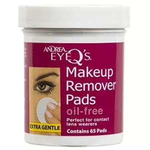 Andrea Eye Q’s Oil-Free Eye Makeup Remover Pads quickly and effectively remove eye makeup. Formulate